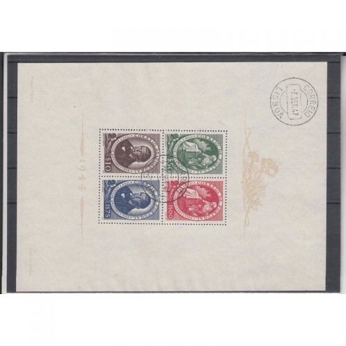 Portugal 1944, Mich.-Nr.: Block 6 gestempelt