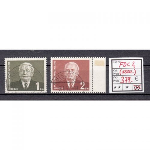 DDR 1953, Mich.-Nr.: 342+43 LUXUS Voll-Stempel ERSTTAG !!