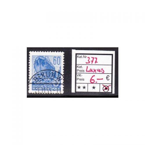 DDR 1953, Mich.-Nr.: 377 LUXUS Voll-Stempel