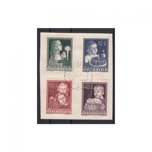 Österreich 1949, Mich.-Nr.: 929-932 gestempelt
