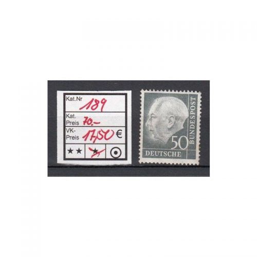 Bund 1954, Mich.-Nr.: 189 * ungebraucht