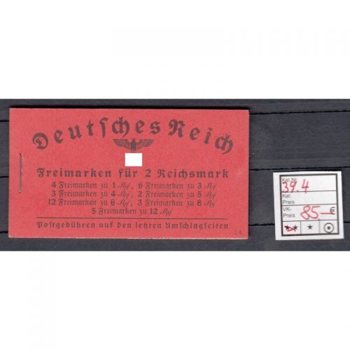 DR 1940, Mich.-Nr.: MH 39.4 **