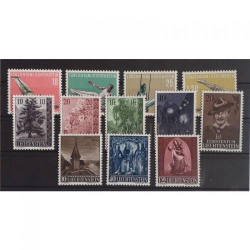 Liechtenstein 1957 **  Komplett
