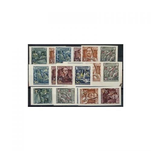 DDR 1955, Mich.-Nr.: 485-90 ** Zus.-dr. aus Block 13 kpl.   240,00