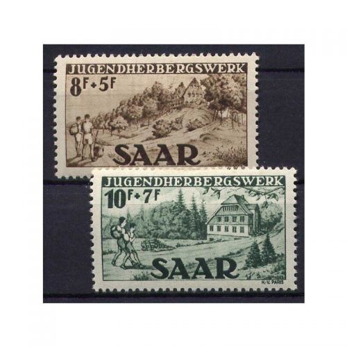 Saarland 1949 Mi. Nr. 262+63 **