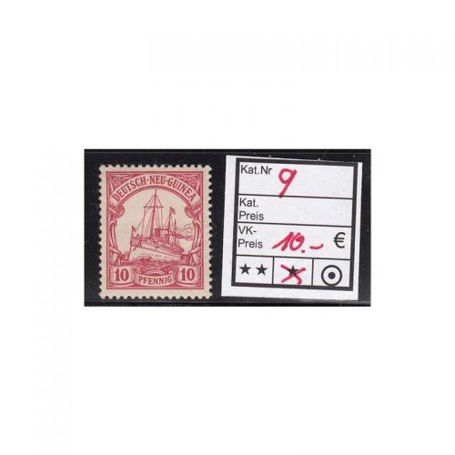 Kolonien Dt. Neuguinea 1900 , Mich.-Nr.: 9 * ungebraucht