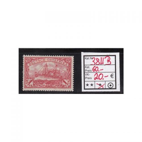 Kolonien Dt. Ostafrika 1905, Mich.-Nr.: 38 II B *