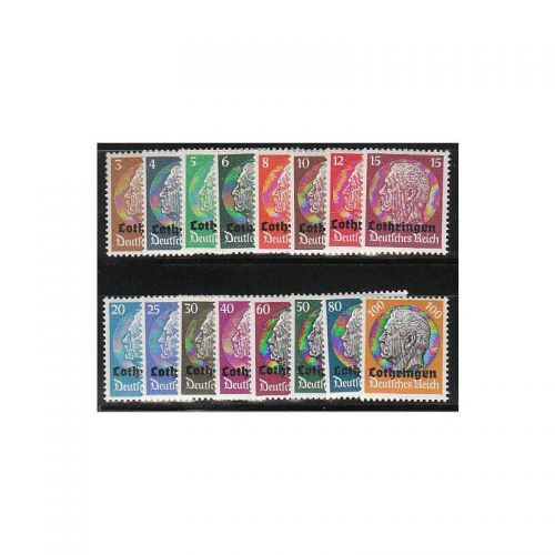 Lothringen, Mi.-Nr. 1-16 **