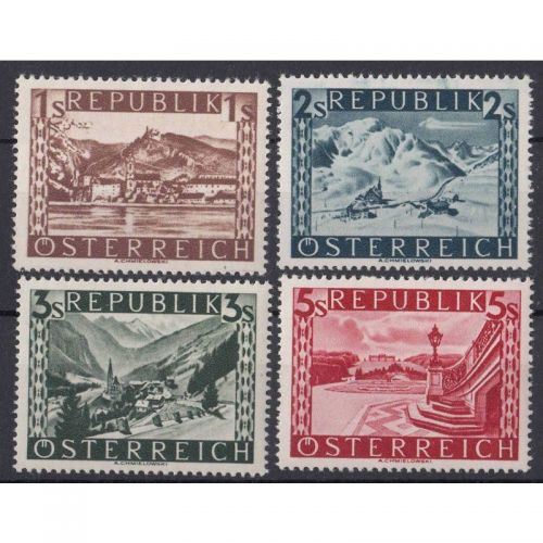 Österreich 1945, Mich.-Nr.: 767-770 II **