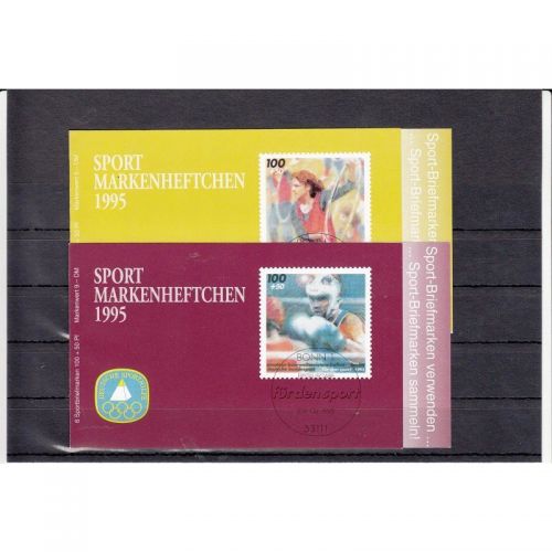 Bund 1995, Mich.-Nr.: MH gestempelt Sportmarkenheftchen 1995