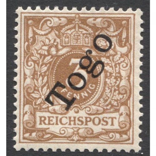 Kolonien Togo 1897 , Mich.-Nr.: 1 b *