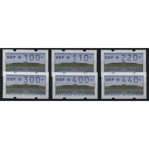 Bund 1993, Mich.-Nr.: ATM 2 **  100-440 Pf