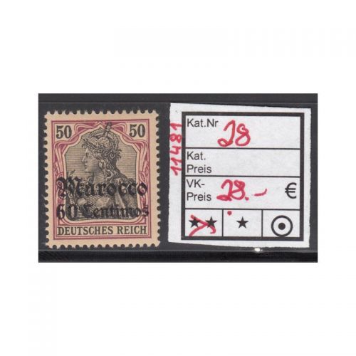 DAP Marokko 1905, Mich.-Nr.: 28 **