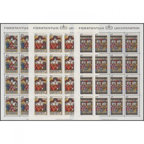 Liechtenstein 1979 : Mi.-Nr.:731-33 ** Bogen