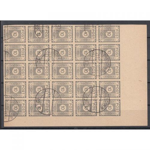 SBZ  1945 Mi.-Nr.:  53-55 gestempelt