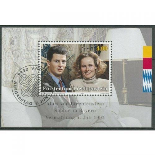 Liechtenstein 1993 : Mi.-Nr.:Block 15 gestempelt