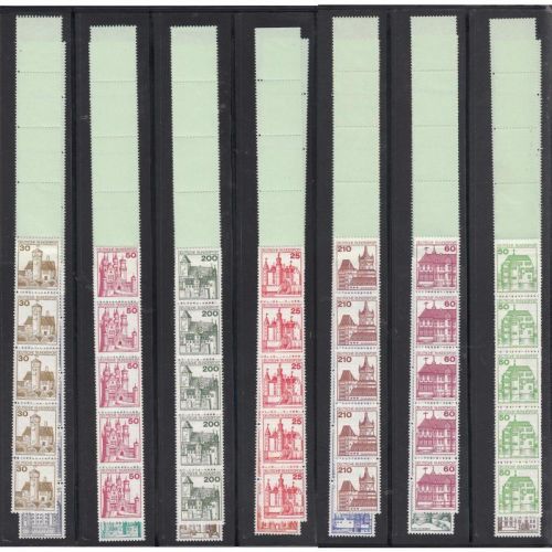 Bund 1977, Mich.-Nr.:R 913-1143 ** RE 5+4 ( B&S ) (alte Flor.) Komplett