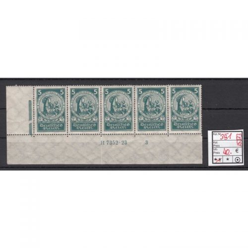 DR 1924, Mich.-Nr.: 351 **  HAN  Lesen