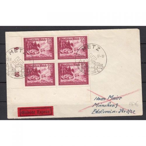 DR 1941, Mich.-Nr.: 775 Mef gelaufen