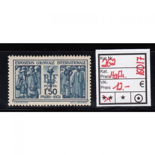 Frankreich 1931 : Mi.-Nr.: 262 *