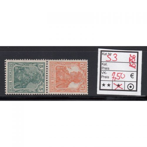DR 1919 (MH 11), Mich.-Nr.: S 3 *