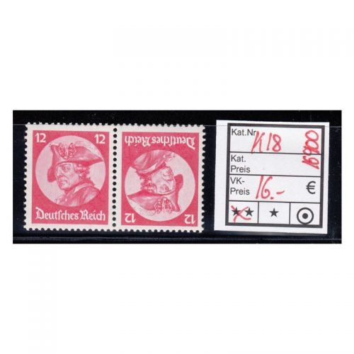 DR 1933 (MH 32), Mich.-Nr.: K 18 **