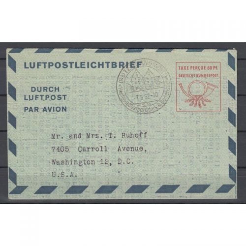 Bund 1951, Mich.-Nr.: LF 7 b  gebraucht
