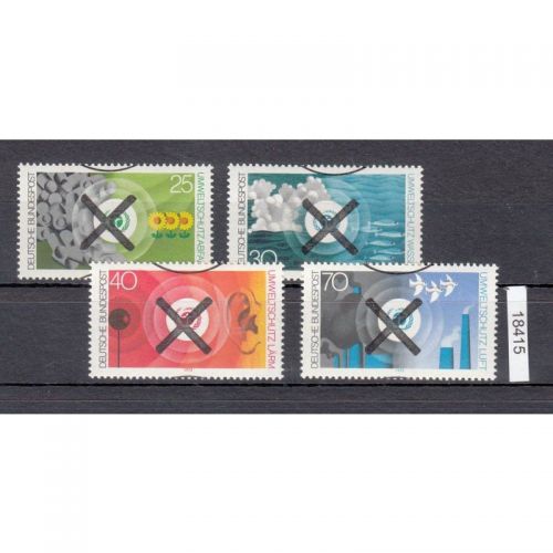 Bund 1973, Mich.-Nr.: 774-77  Andreaskreuz
