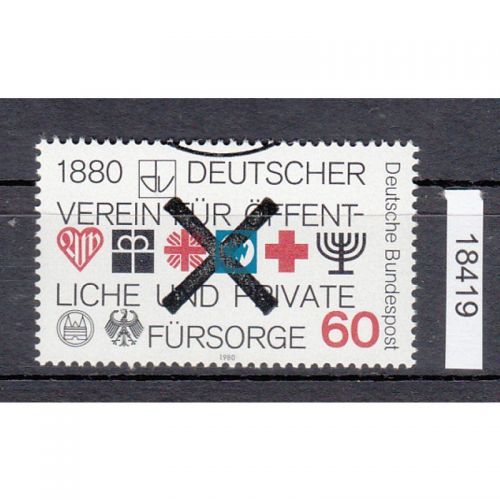 Bund 1980, Mich.-Nr.: 1044  Andreaskreuz