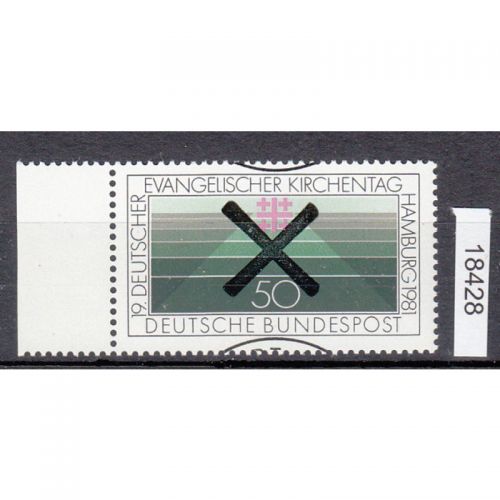 Bund 1981, Mich.-Nr.: 1098 Andreaskreuz