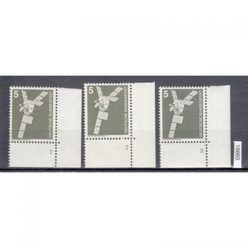 Bund 1975, Mich.-Nr.: 846 ** Eckrand FN  1-3