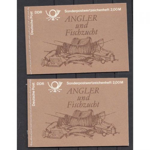 DDR 1988, Mich.-Nr.: MH 9 v 1+4 **