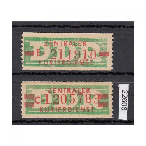 DDR Dienst B 1959, Mich.-Nr.: B 30+31 **