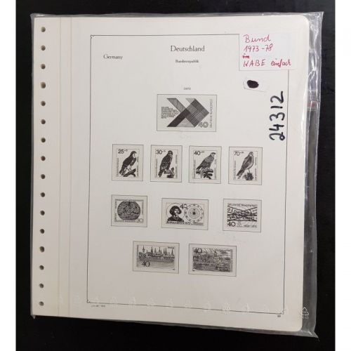 KABE  Bund 1973-78 Vordrucke  gebraucht