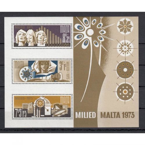 Malta 1973, Mich.-Nr.: Block 3 **