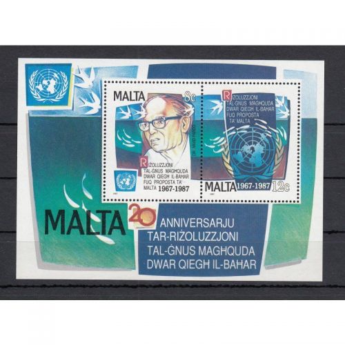 Malta 1987, Mich.-Nr.: Block 10 **
