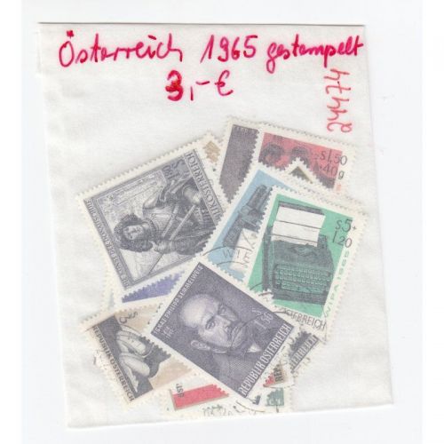 Österreich 1965 Mich.-Nr.: Komplett gestempelt