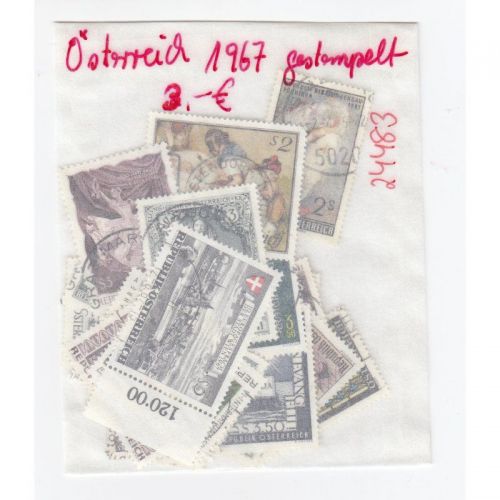 Österreich 1968 Mich.-Nr.: Komplett gestempelt