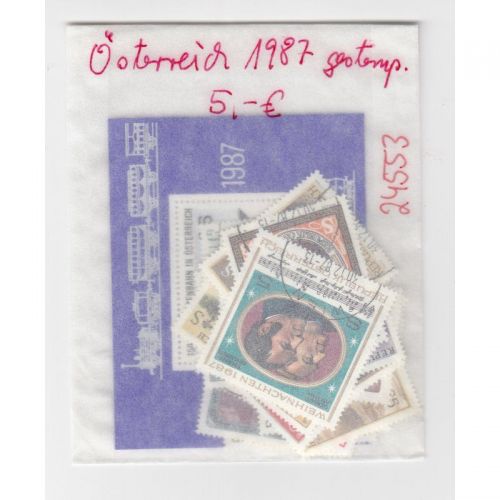 Österreich 1987 Mich.-Nr.: Komplett gestempelt