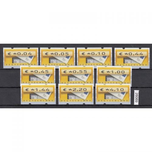 Bund 2002, Mich.-Nr.: ATM 5 **  0,04-4,10  VS 5