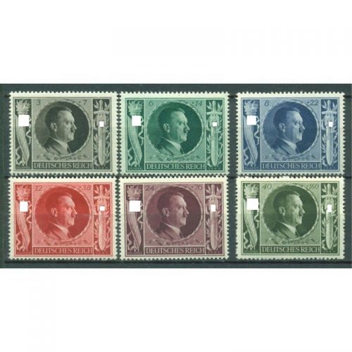 DR 1943, Mich.-Nr.: 844-49 **