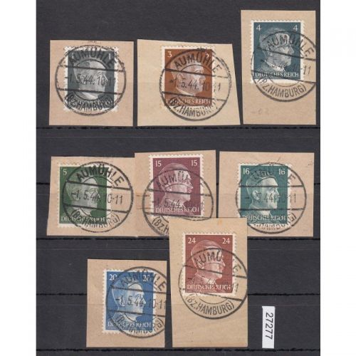 DR 1941, Mich.-Nr.: 781-92 lot Luxus Einheitlich gestempelt