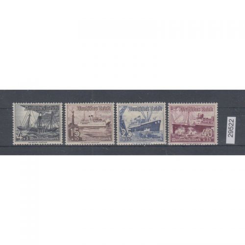 DR 1937, Mich.-Nr.: 652, 657 - 659 y ** geprüft/Befund