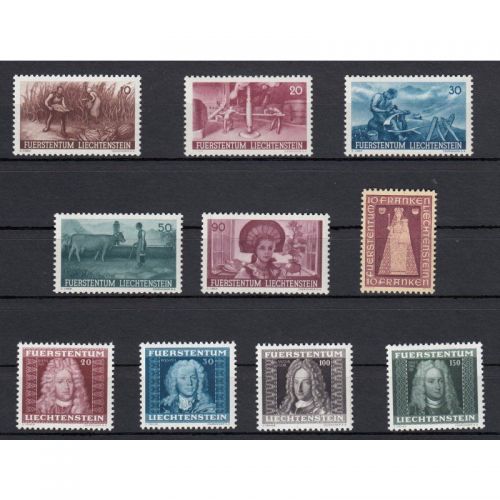 Liechtenstein 1941 **  Komplett