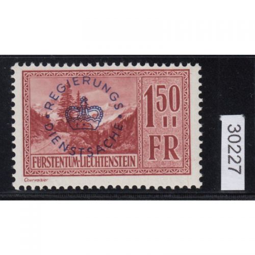 Liechtenstein 1934 : Mi.-Nr.:Dienst 19 **
