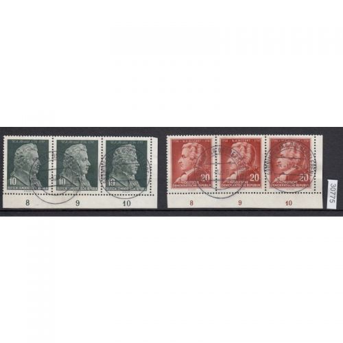 DDR 1956, Mich.-Nr.: 510+11  LUXUS  Voll-Stempel