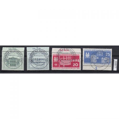 DDR 1959, Mich.-Nr.: 676-79 LUXUS Voll-Stempel