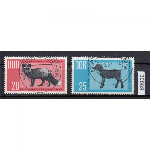 DDR 1963, Mich.-Nr.: 945+46 LUXUS Voll-Stempel