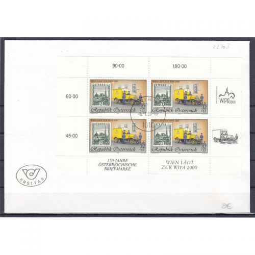 Österreich 1998, Mich.-Nr.: 2270 Klb. FDC