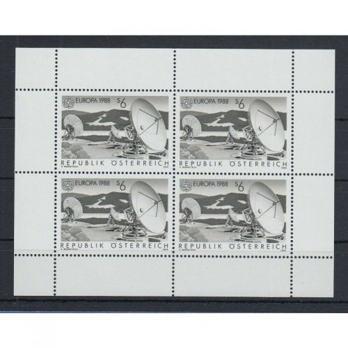 Österreich 1988, Mich.-Nr.: 1922 Klb. **  Schwarzdruck  Michel 35,00